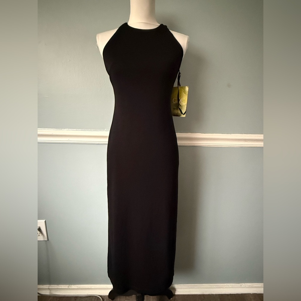 CDC Black Strapless Dress